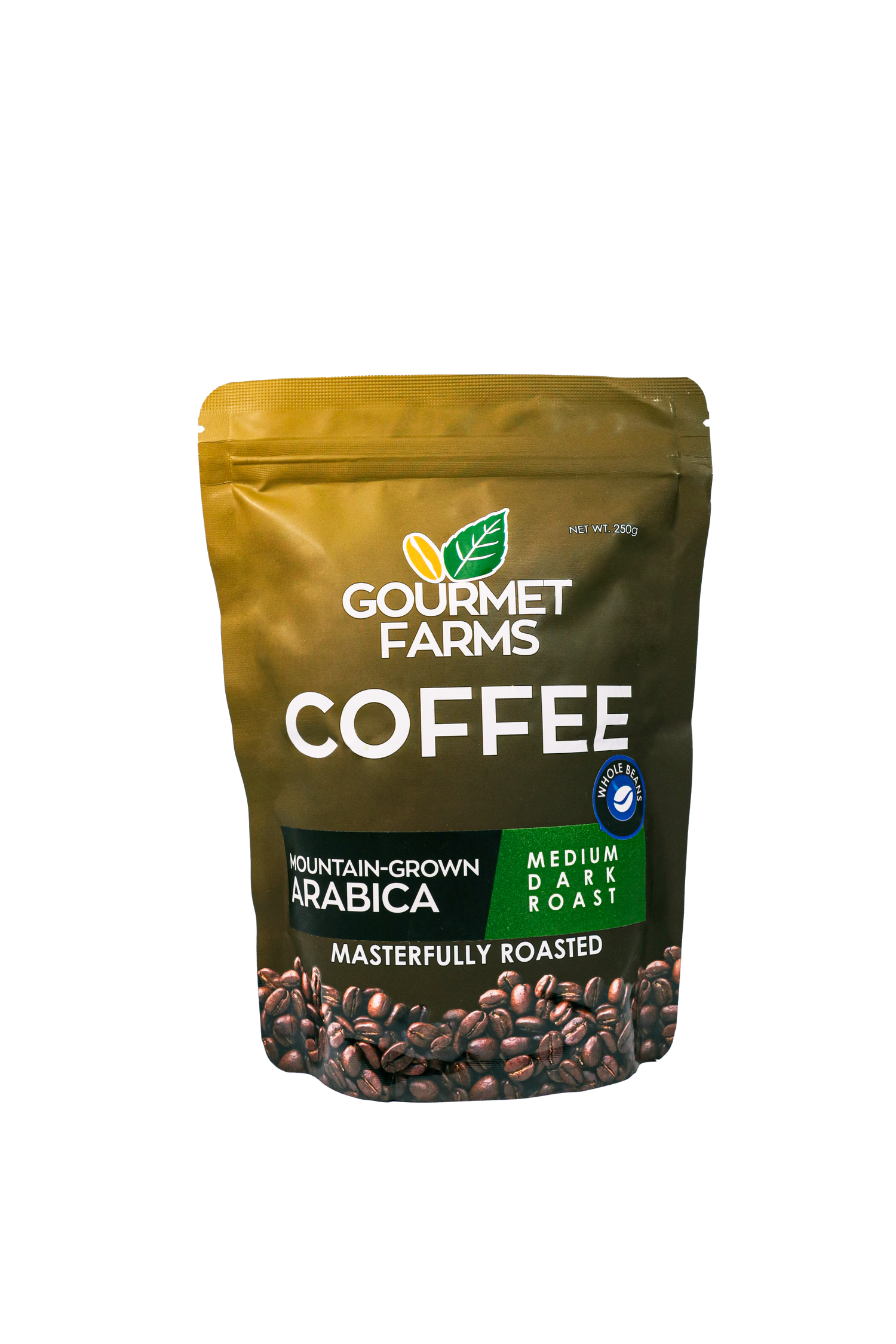 Gourmet Farms Coffee Mountain-Grown Arabica  (250g)