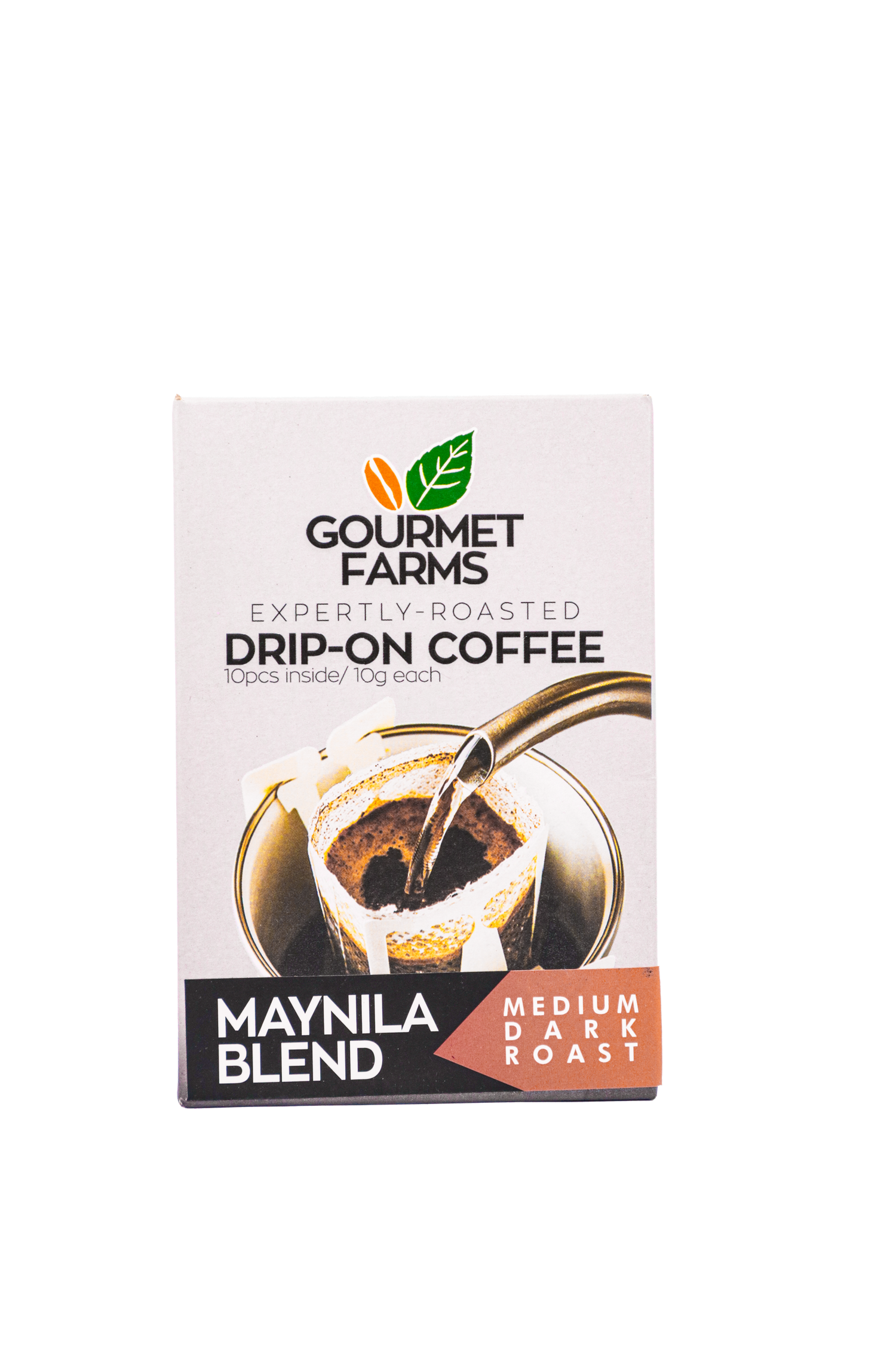 Gourmet Farms Expertly Roasted Drip-On Coffee (Maynila Blend)