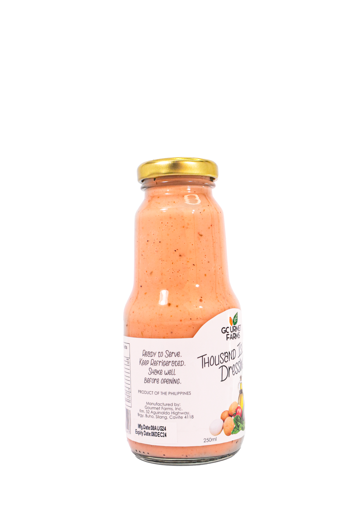 Gourmet Farms Thousand Island Dressing | Creamy Savory Dressing for Salads & Burgers