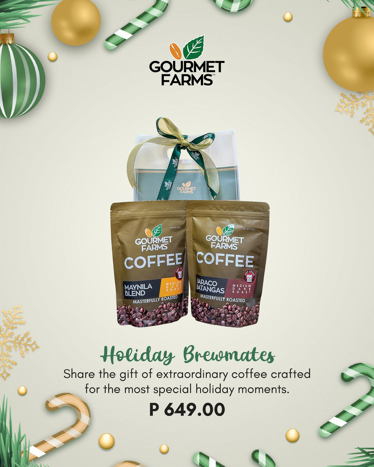 The Holiday Brewmates Duo – Maynila & Baraco Batangas Coffee Gift Set