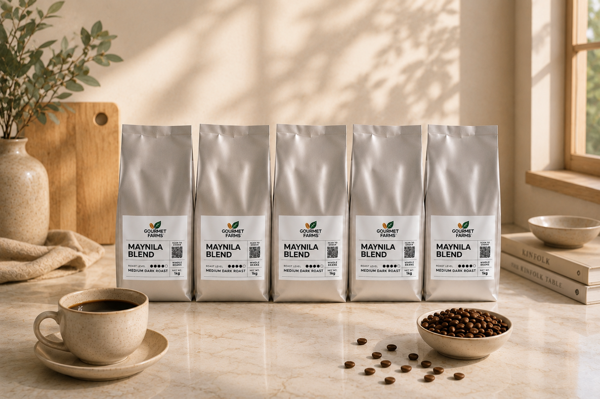 Gourmet Farms Maynila Blend - Coffee Shops starter pack - 5kg/10kg Coffee Beans