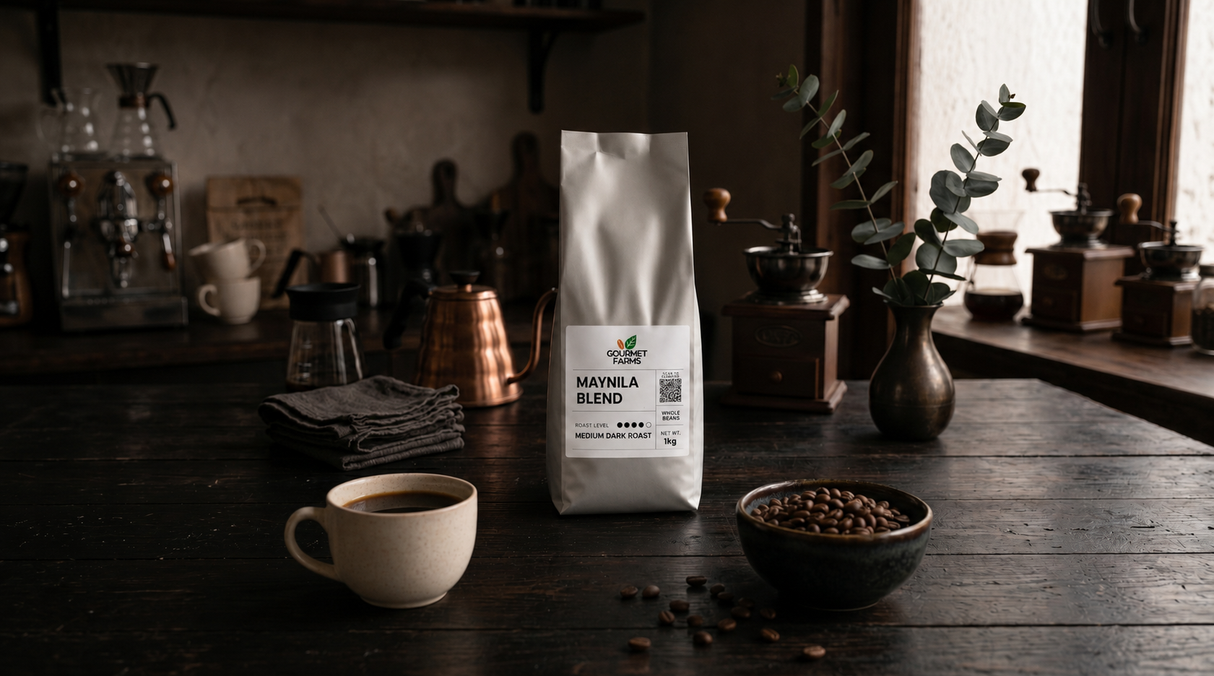 Gourmet Farms Maynila Blend - Coffee Shops starter pack - 5kg/10kg Coffee Beans