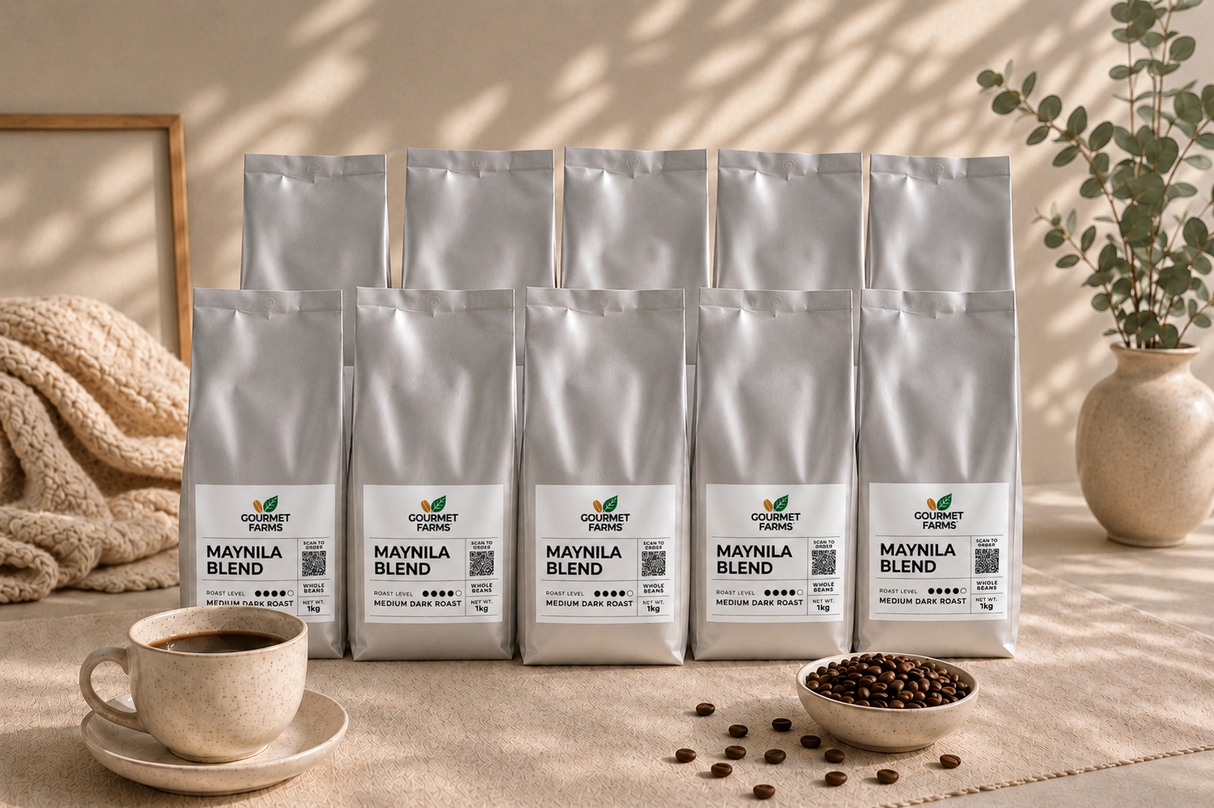 Gourmet Farms Maynila Blend - Coffee Shops starter pack - 5kg/10kg Coffee Beans