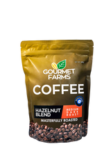 Gourmet Farms Hazelnut Blend Coffee – Whole Bean & Ground 500g & 250g
