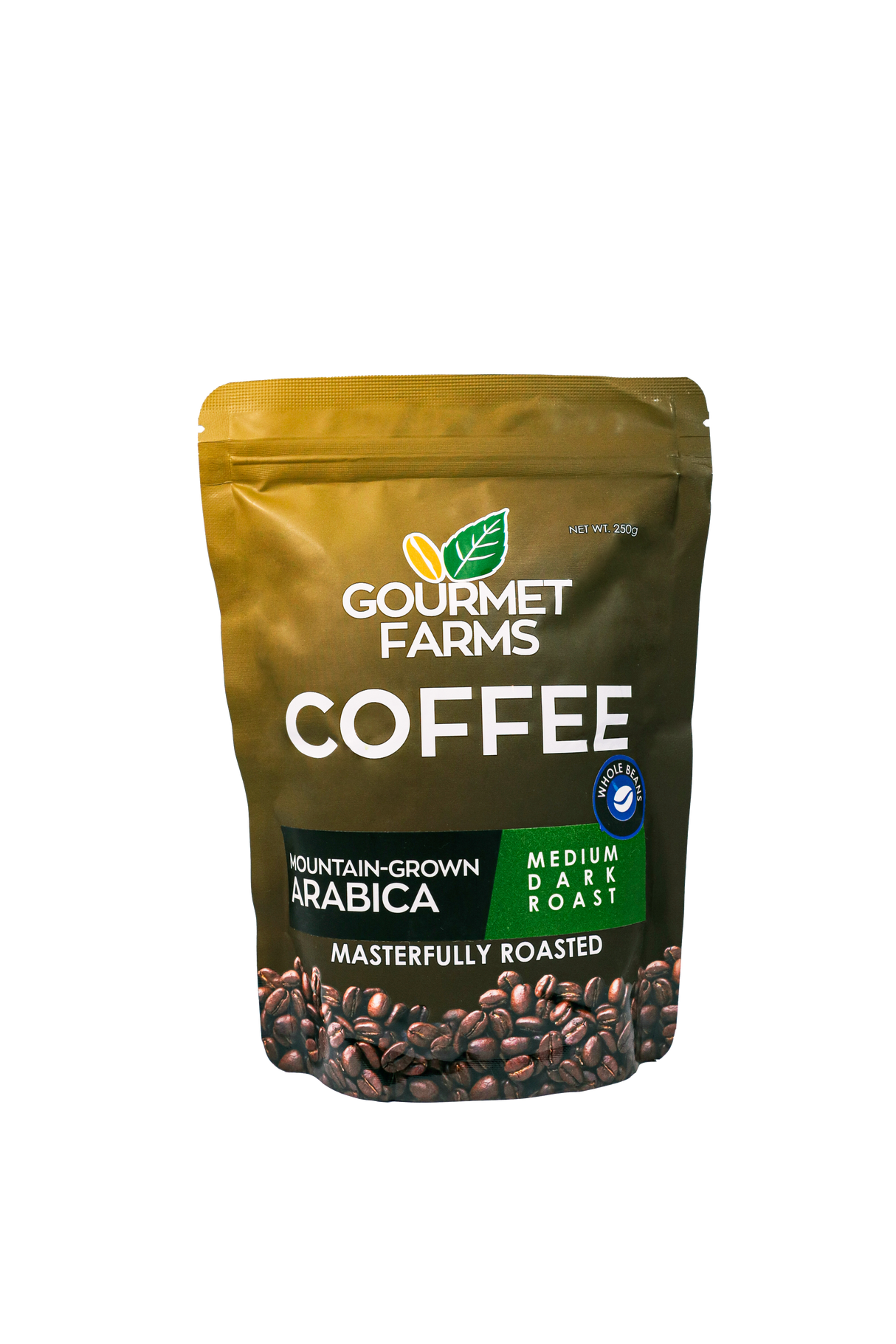Gourmet Farms Coffee Mountain-Grown Arabica  (250g)