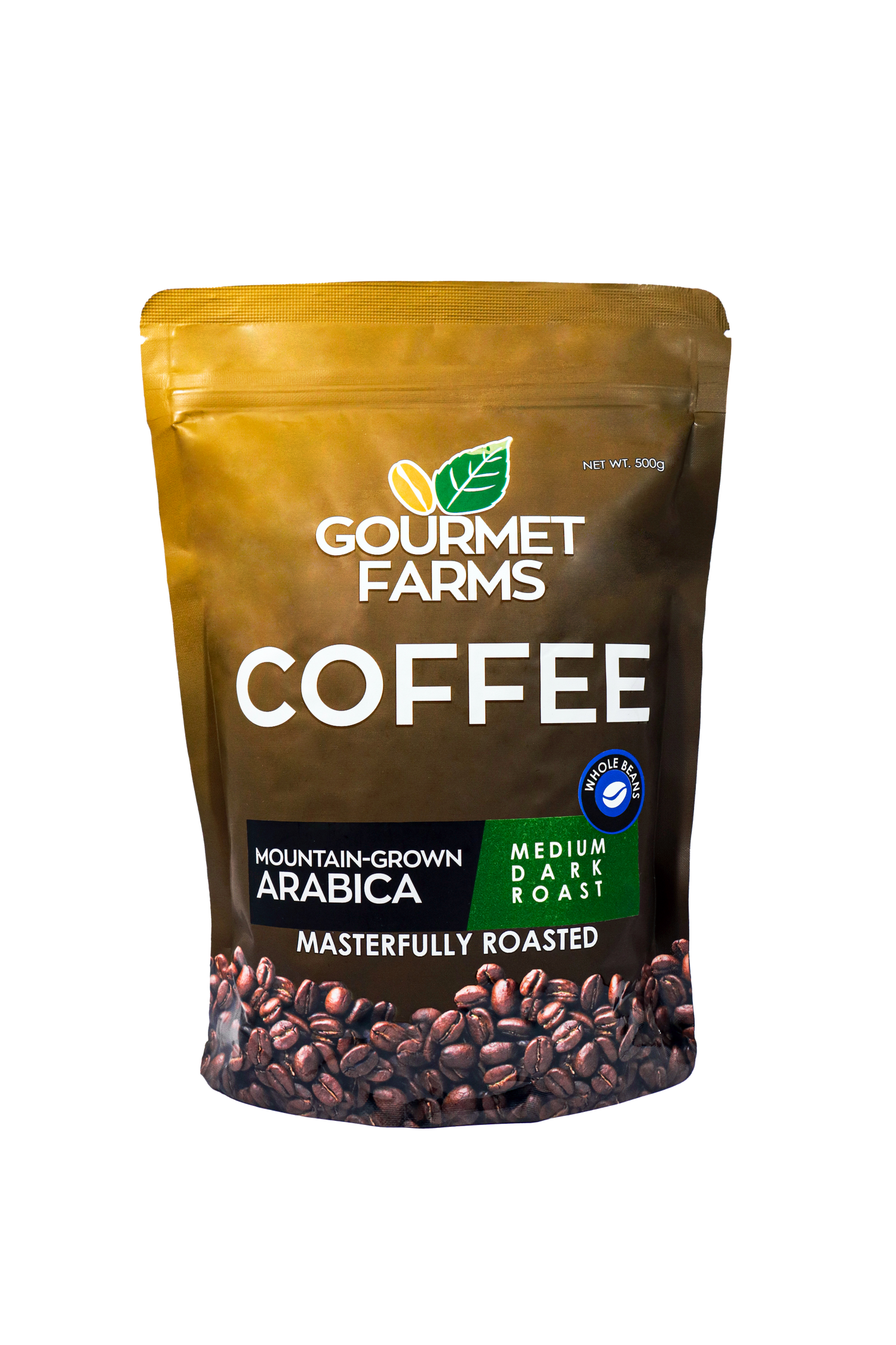 Gourmet Farms Coffee Mountain-Grown Arabica (500g)