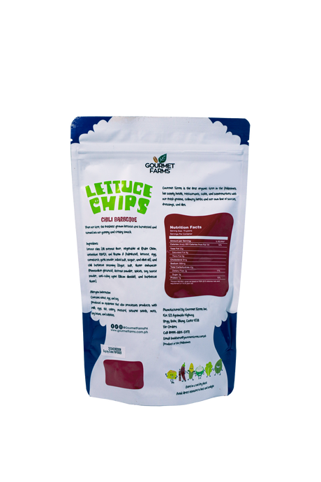 Gourmet Farms Lettuce Chips barbeque