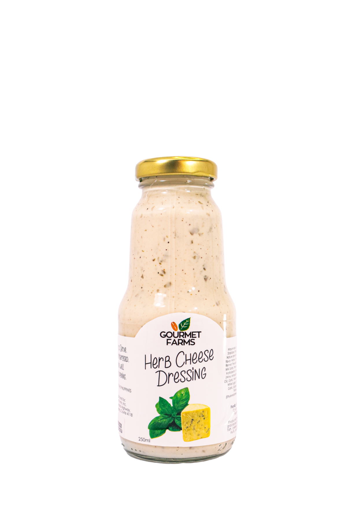 Gourmet Farms Herb Cheese Dressing | Savory Herb & Cheese Dressing for Pasta