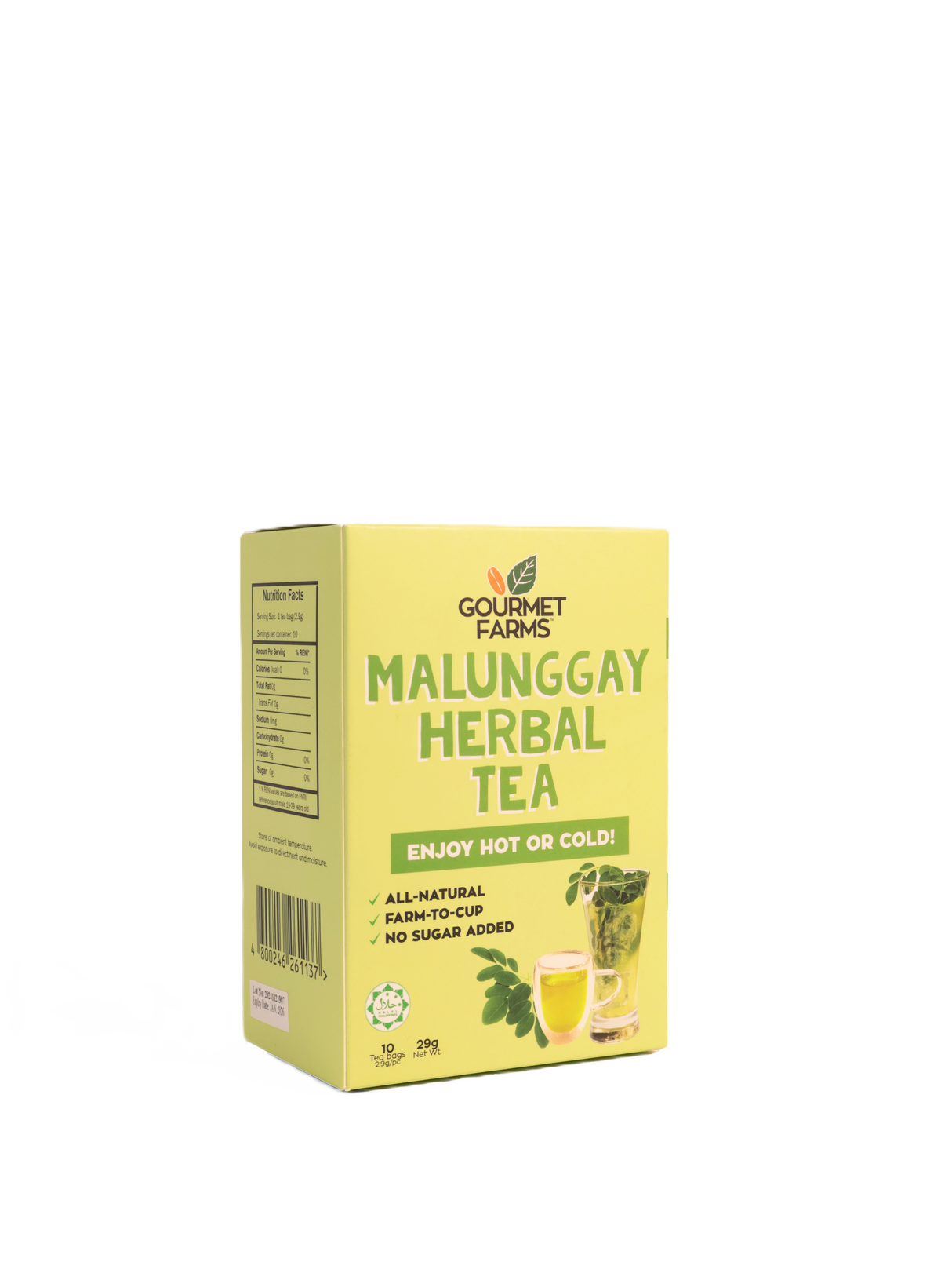 NEW! Gourmet Farms Herbal Tea Malunggay