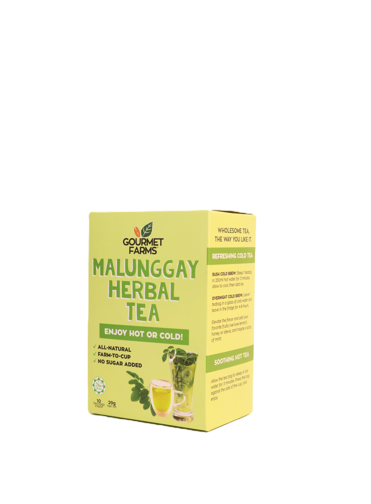 NEW! Gourmet Farms Herbal Tea Malunggay