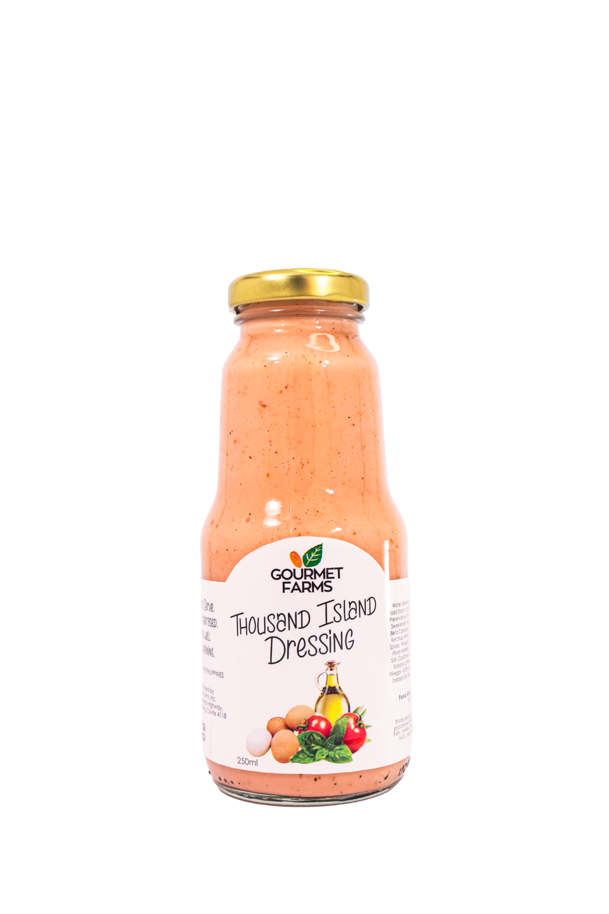 Gourmet Farms Thousand Island Dressing | Creamy Savory Dressing for Salads & Burgers