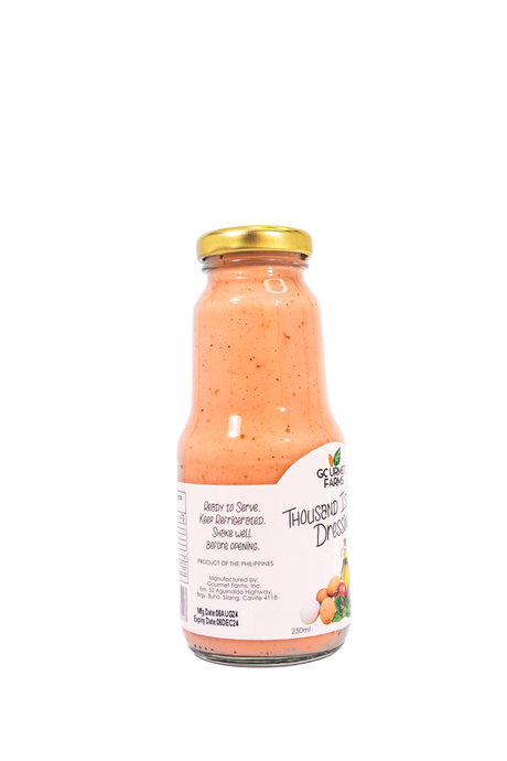 Gourmet Farms Thousand Island Dressing | Creamy Savory Dressing for Salads & Burgers