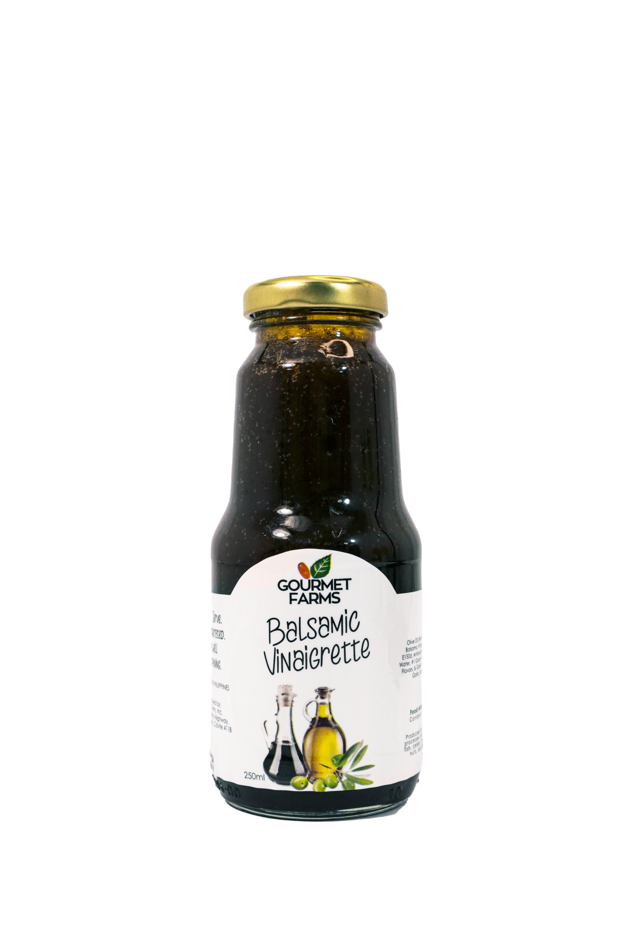 Gourmet Farms Balsamic Vinaigrette | Classic Dressing with Premium Olive Oil
