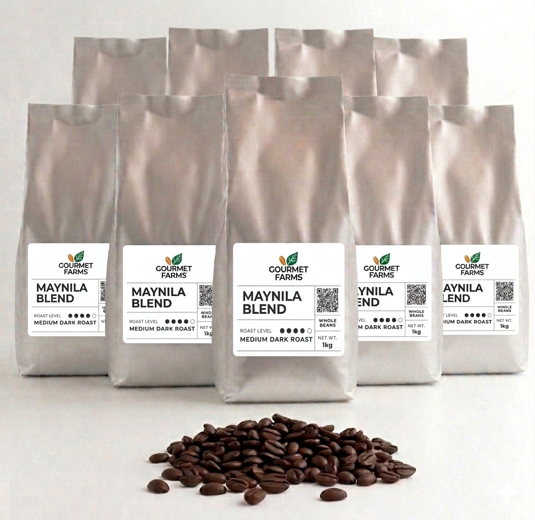 Gourmet Farms Maynila Blend - Coffee Shops starter pack - 5kg/10kg Coffee Beans