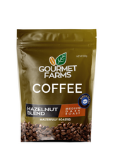 Gourmet Farms Hazelnut Blend Coffee – Whole Bean & Ground 500g & 250g
