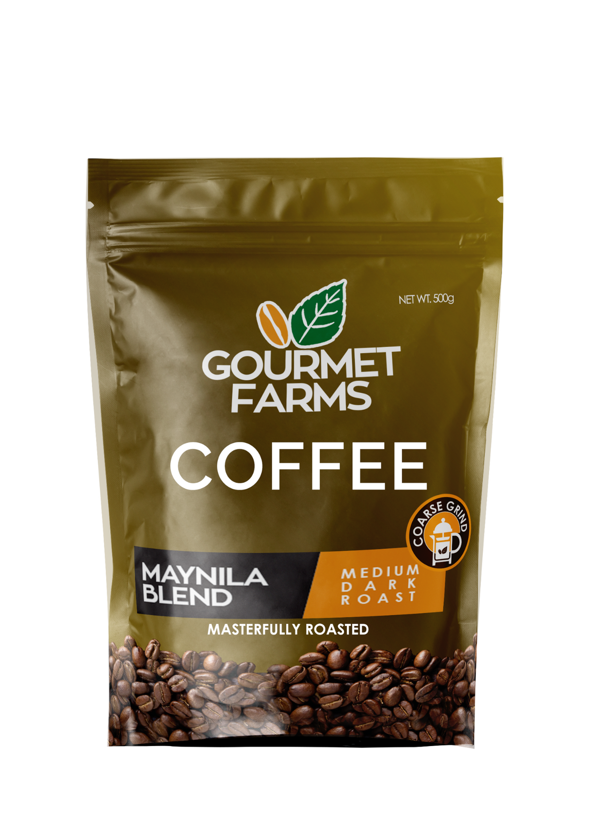 Gourmet Farms Maynila Blend Coffee – Whole Bean & Ground 500g & 250g